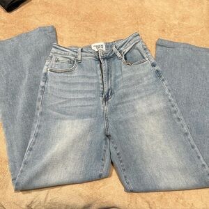 Women's Light Blue Flare Jeans